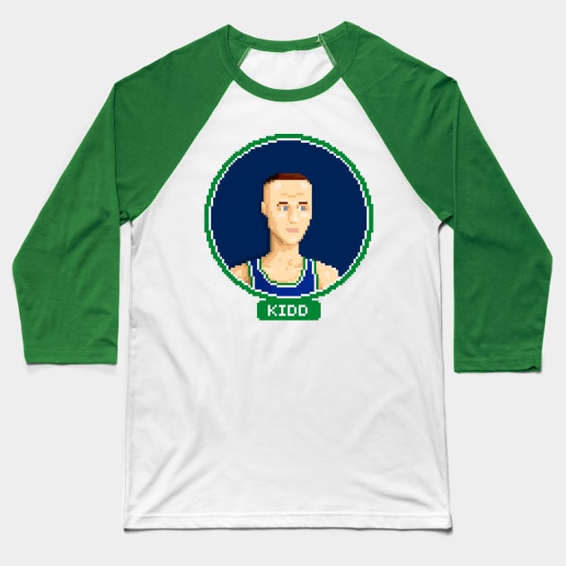 Kidd Baseball T-Shirt by PixelFaces